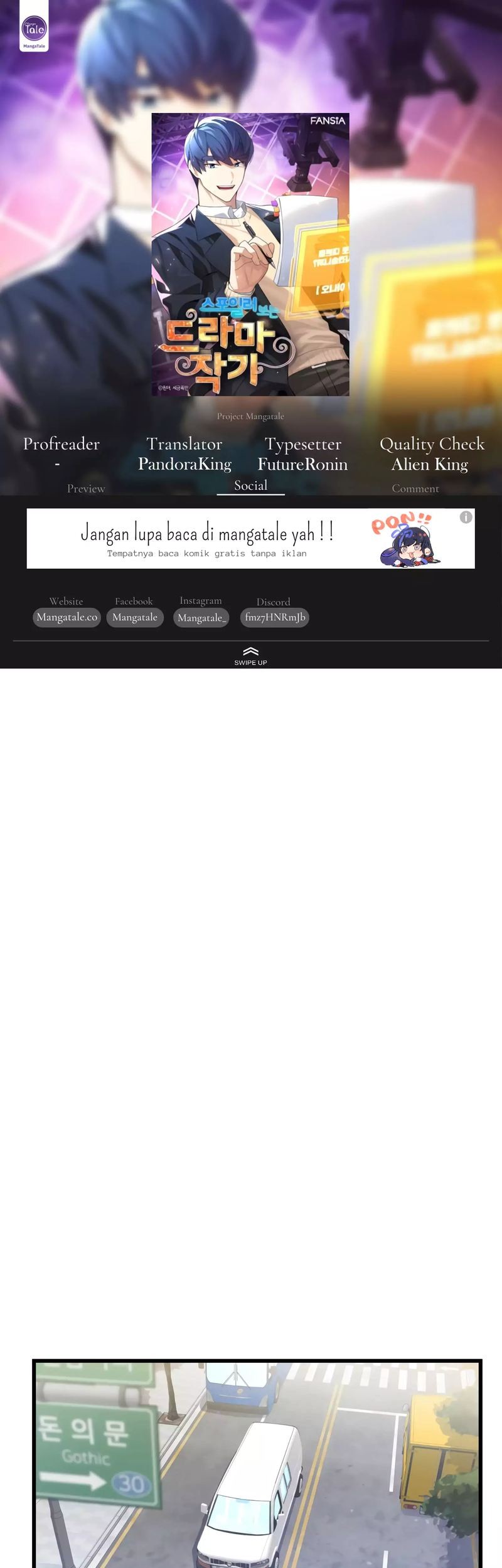 Baca Komik Drama Writer Who Reads Spoilers Chapter 16 Gambar 1