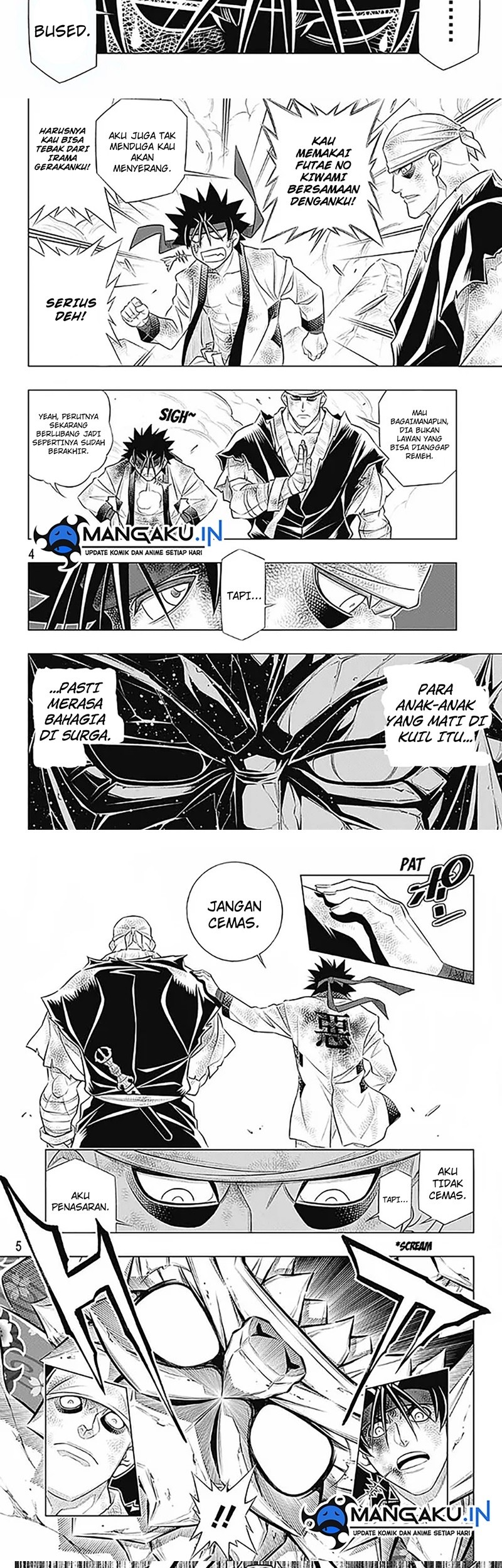 Rurouni Kenshin: Meiji Kenkaku Romantan – Hokkaido-hen Chapter 53 Gambar 3