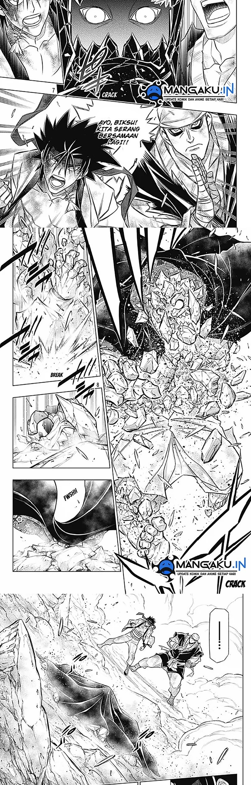Rurouni Kenshin: Meiji Kenkaku Romantan – Hokkaido-hen Chapter 53 Gambar 5