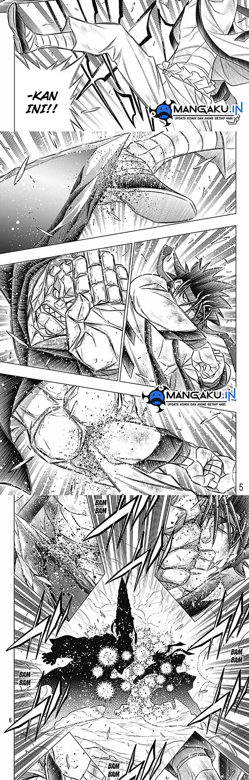 Rurouni Kenshin: Meiji Kenkaku Romantan – Hokkaido-hen Chapter 52 Gambar 3