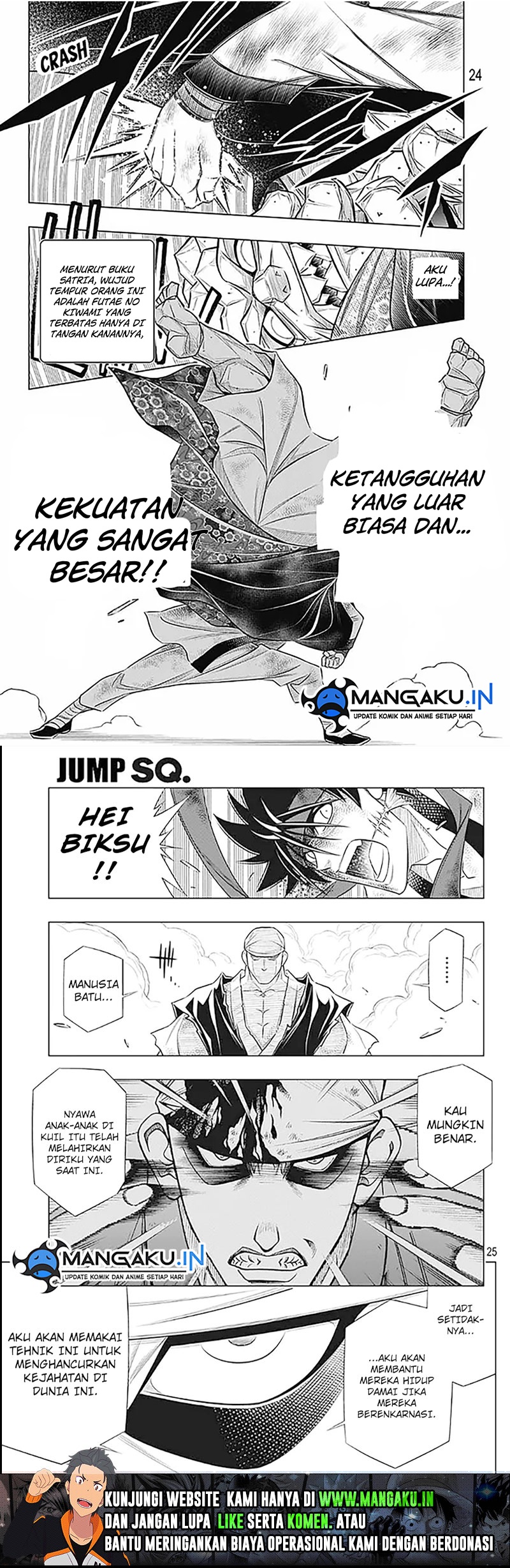 Rurouni Kenshin: Meiji Kenkaku Romantan – Hokkaido-hen Chapter 52 Gambar 13