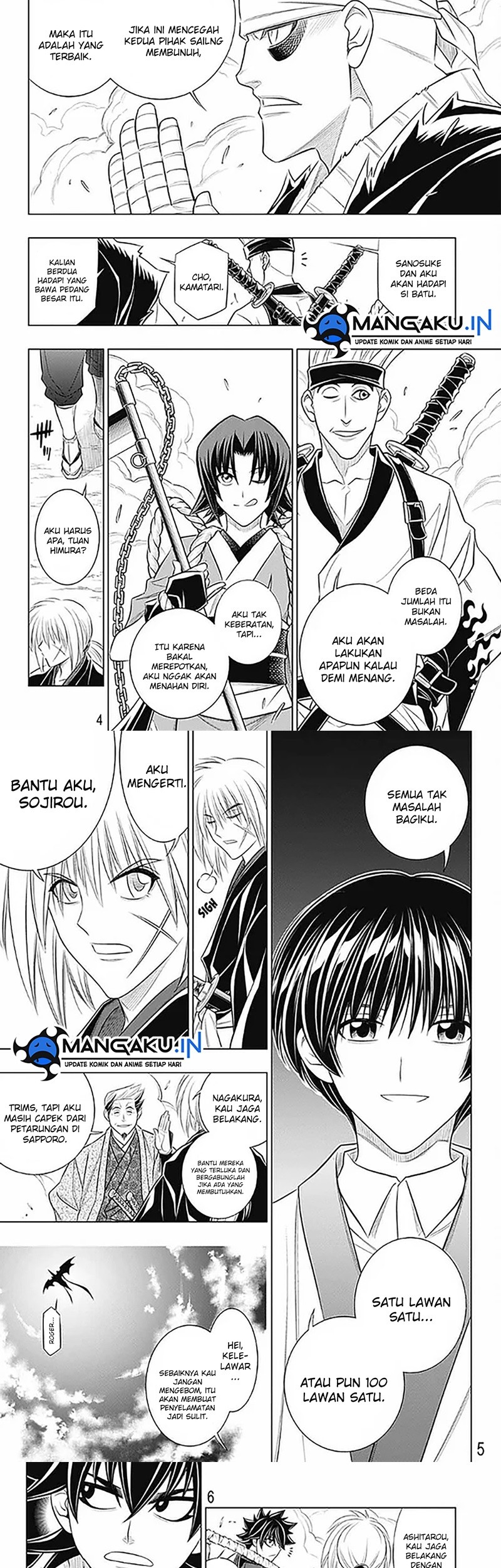Rurouni Kenshin: Meiji Kenkaku Romantan – Hokkaido-hen Chapter 51 Gambar 3