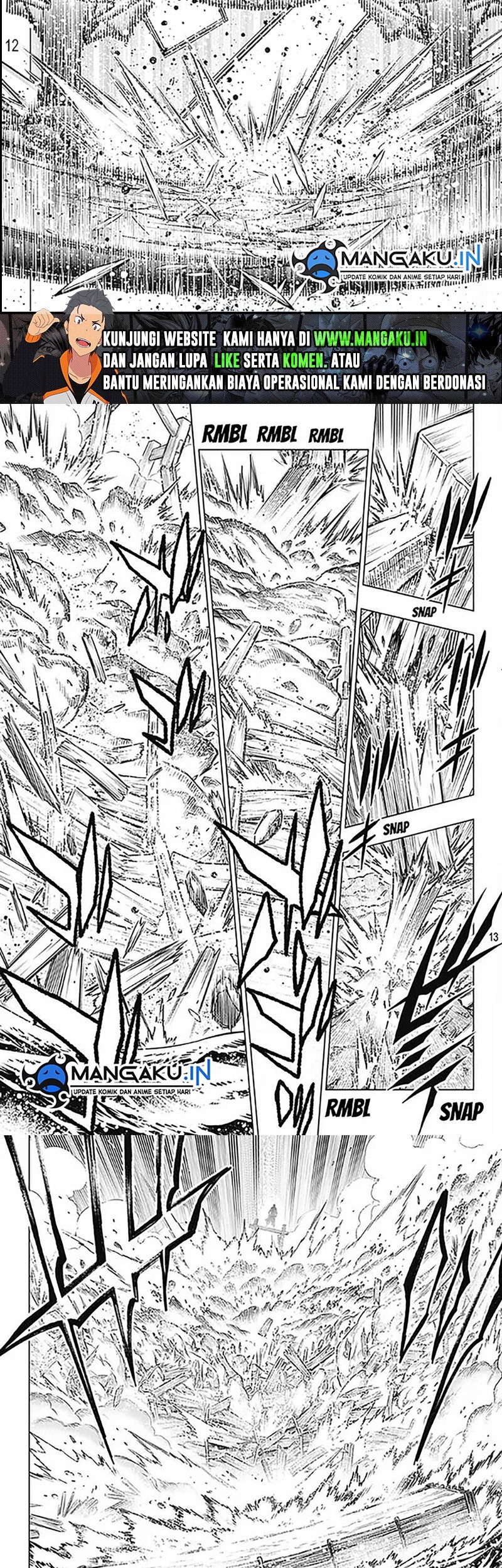 Rurouni Kenshin: Meiji Kenkaku Romantan – Hokkaido-hen Chapter 51 Gambar 7