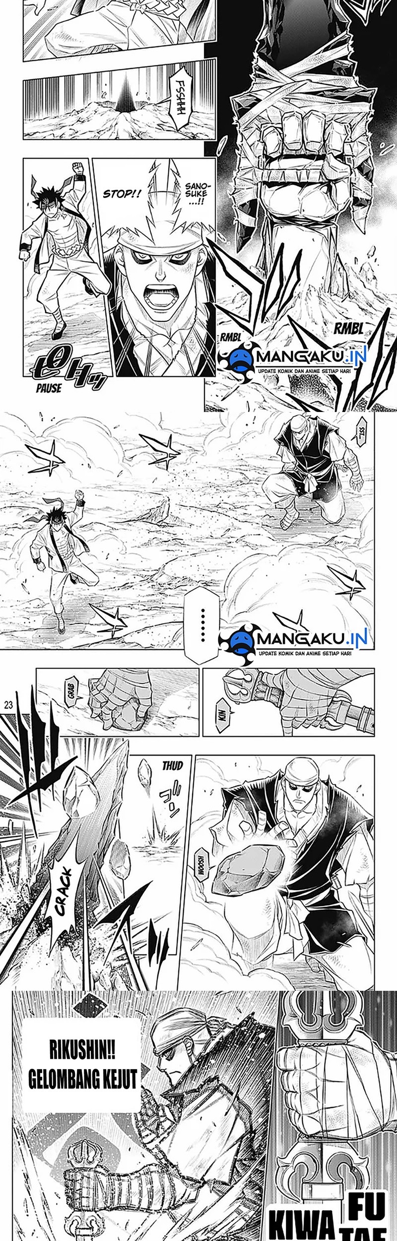 Rurouni Kenshin: Meiji Kenkaku Romantan – Hokkaido-hen Chapter 51 Gambar 12