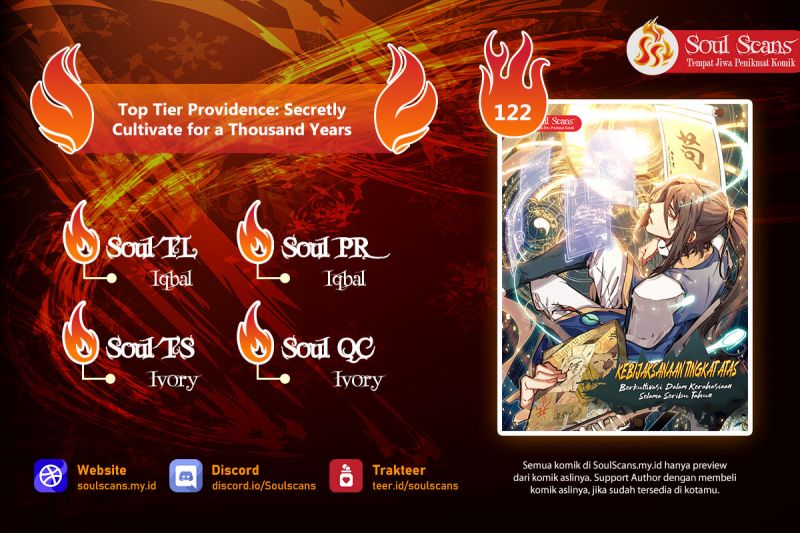 Baca Komik Top Tier Providence: Secretly Cultivate for a Thousand Years Chapter 122 Gambar 1