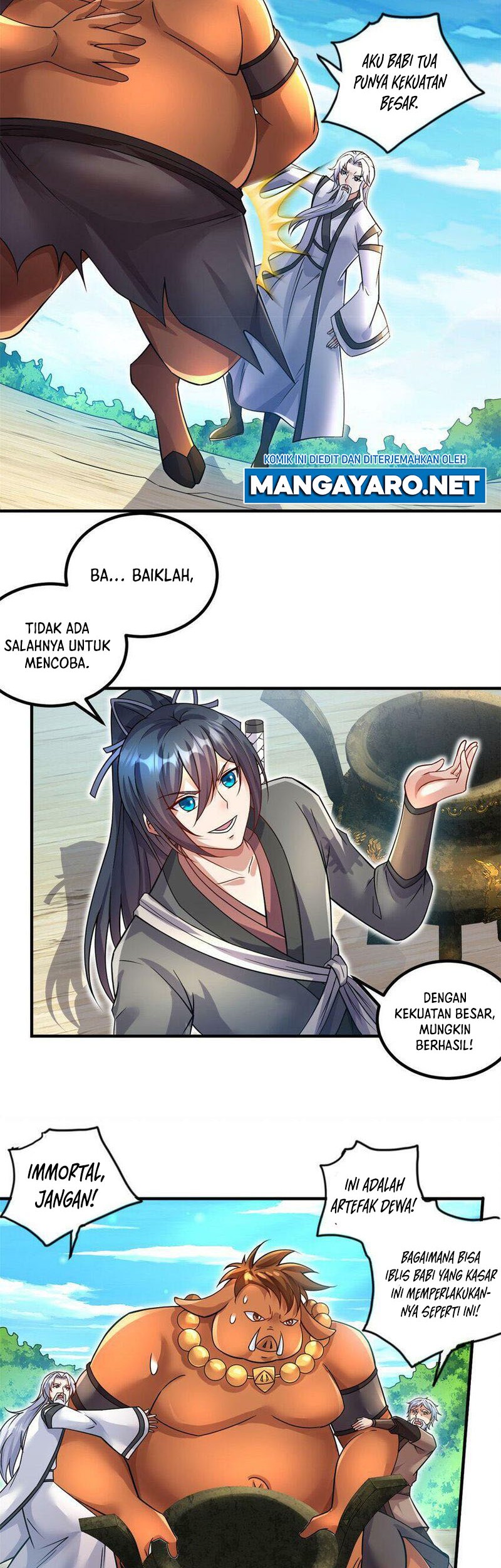 With a Sword Domain, I Can Become the Sword Saint Chapter 61 Gambar 7