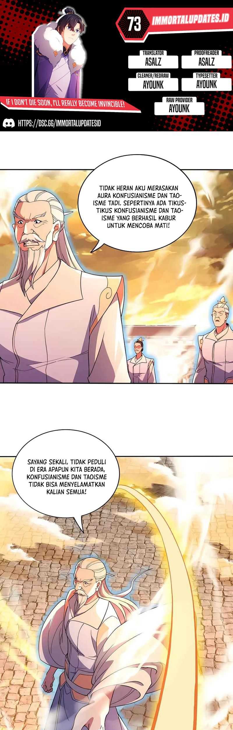 Baca Komik If I Don’t Die, I’ll Be Invincible Chapter 73 Gambar 1