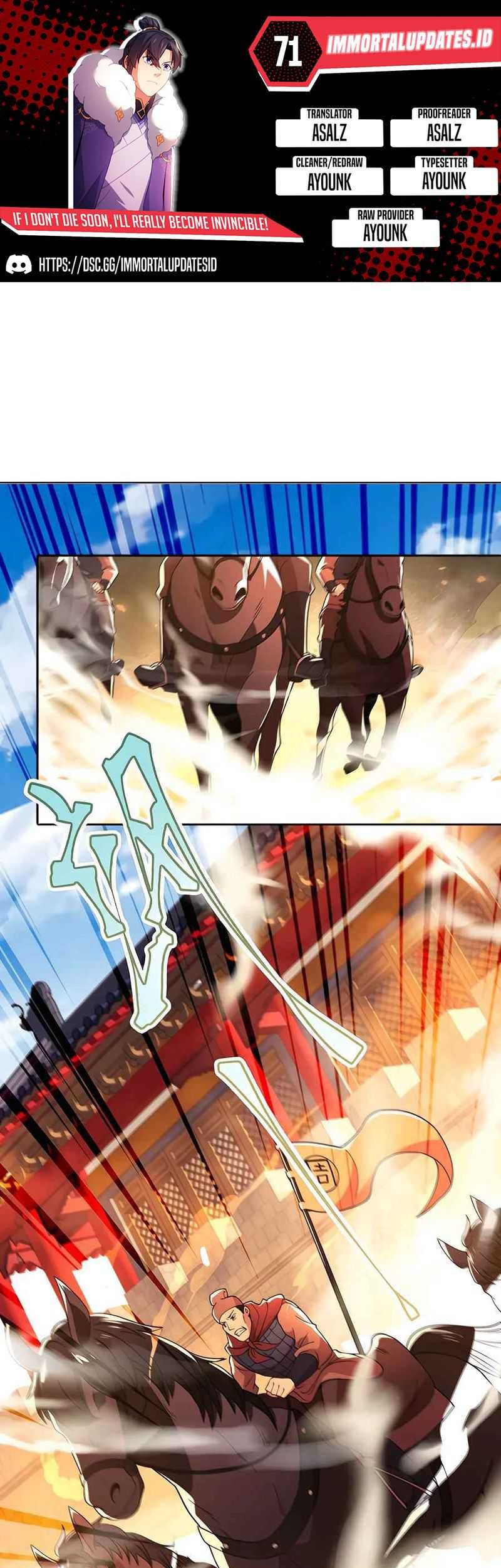 Baca Komik If I Don’t Die, I’ll Be Invincible Chapter 71 Gambar 1