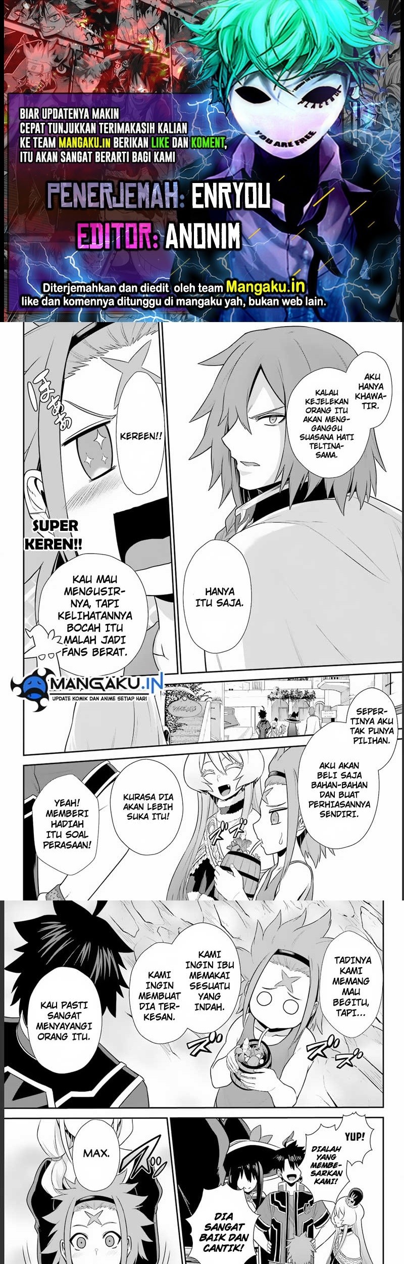 Baca Komik The Red Ranger Becomes an Adventurer in Another World Chapter 22.2 Gambar 1