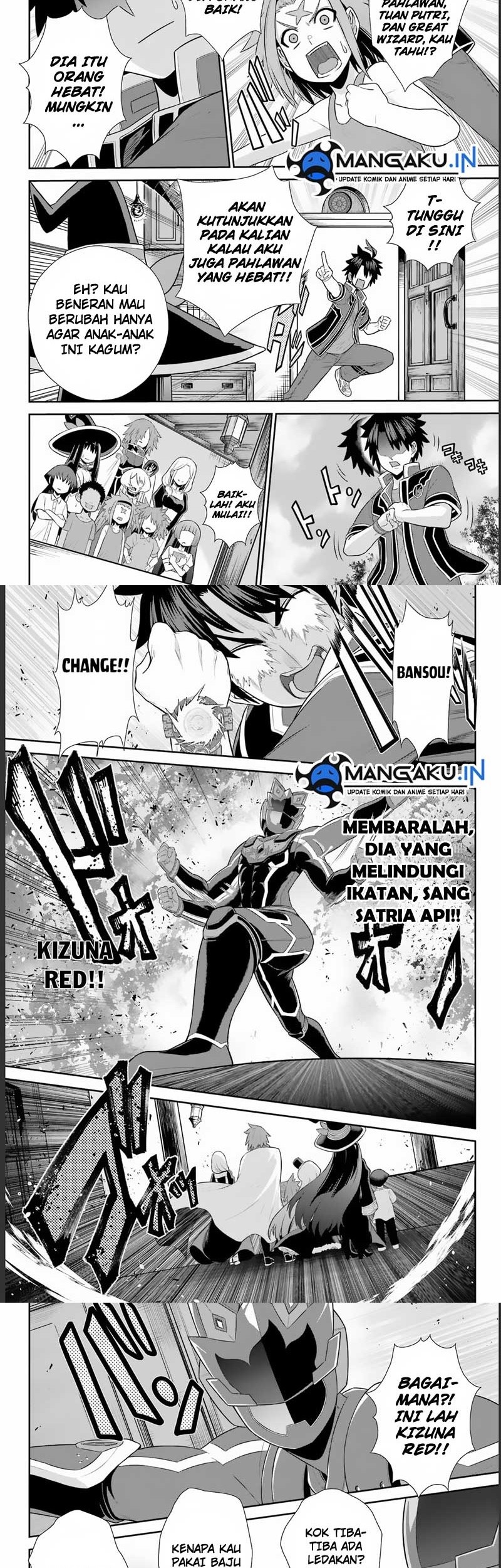The Red Ranger Becomes an Adventurer in Another World Chapter 22.2 Gambar 7