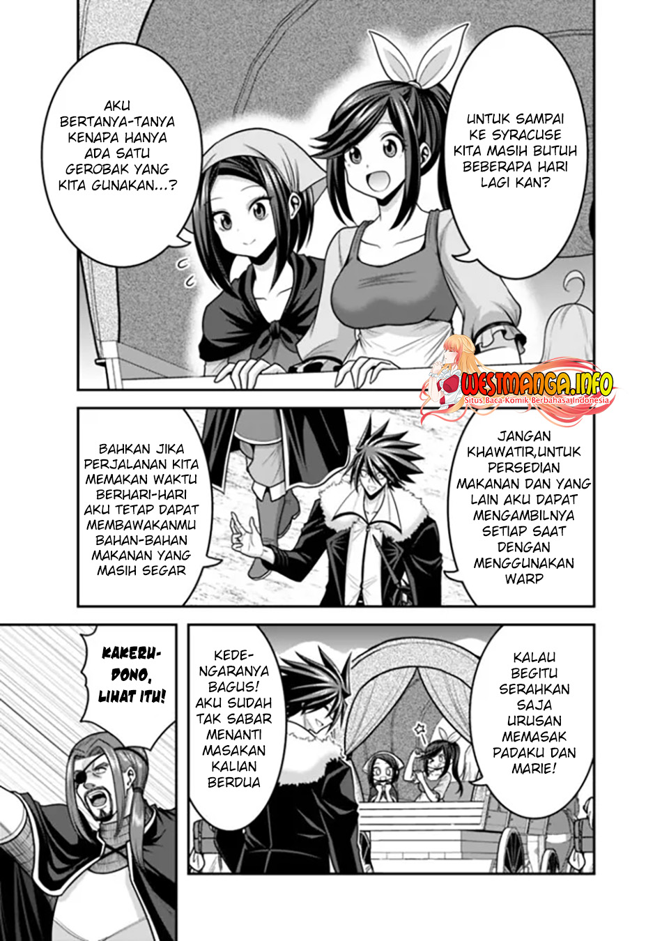 Kujibiki Tokushou: Musou Harem-ken Chapter 40.2 Gambar 8