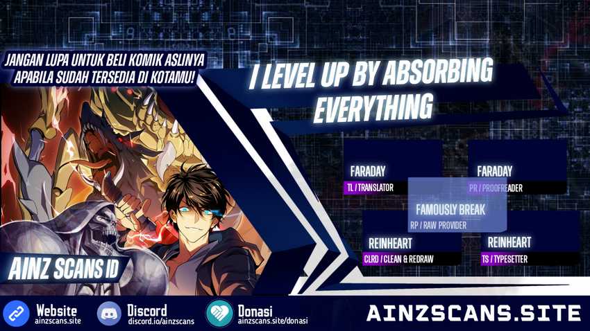 Baca Komik I Level Up By Absorbing Everything Chapter 09 Gambar 1