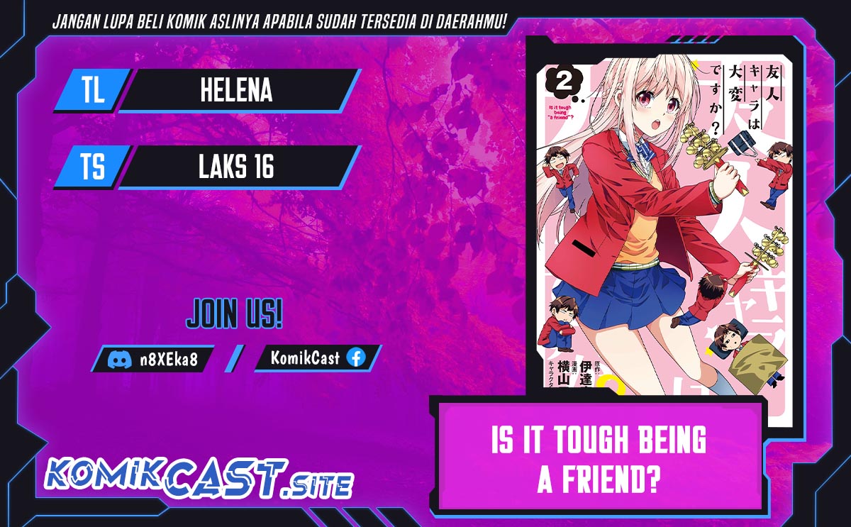 Baca Komik Is it Tough Being a Friend? Chapter 30 Gambar 1