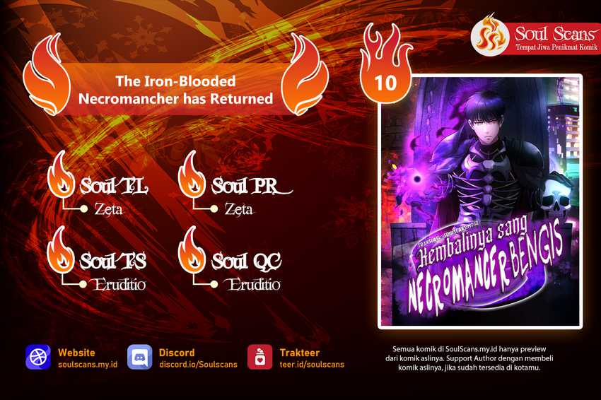 Baca Komik The Iron-Blooded Necromancer Has Returned Chapter 10 Gambar 1