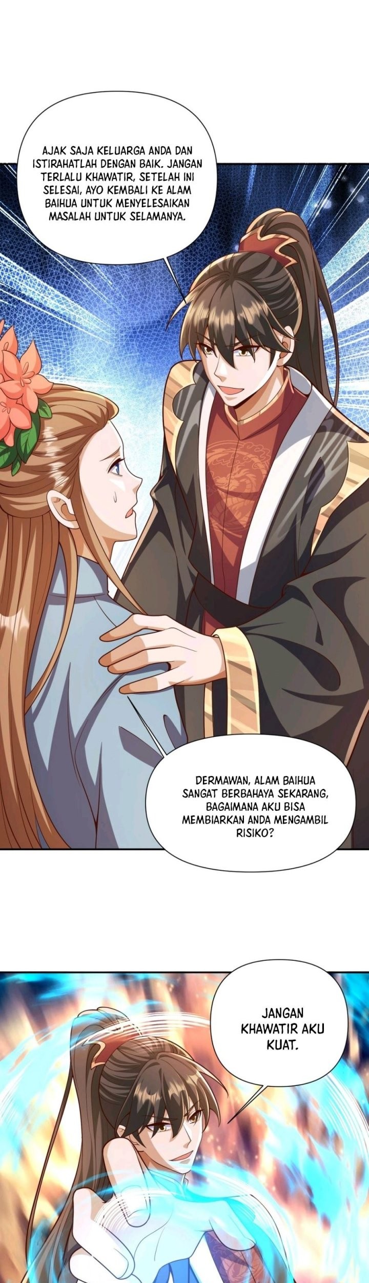 It’s Over! The Queen’s Soft Rice Husband is Actually Invincible Chapter 230 Gambar 16