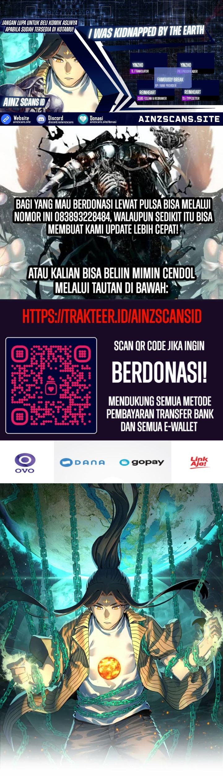 Baca Komik I Was Kidnapped by the Earth Chapter 12 Gambar 1
