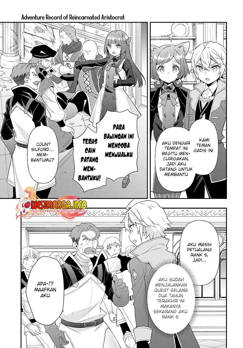 Tensei Kizoku no Isekai Boukenroku ~Jichou wo Shiranai Kamigami no Shit Chapter 54 Gambar 13