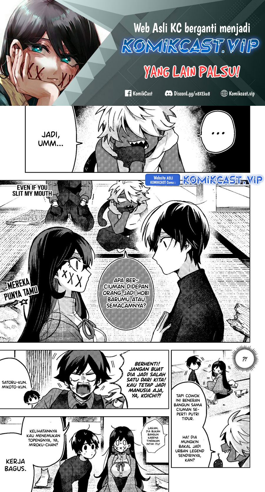 Baca  Kuchi ga Saketemo Kimi ni wa Chapter 69 Gambar 2