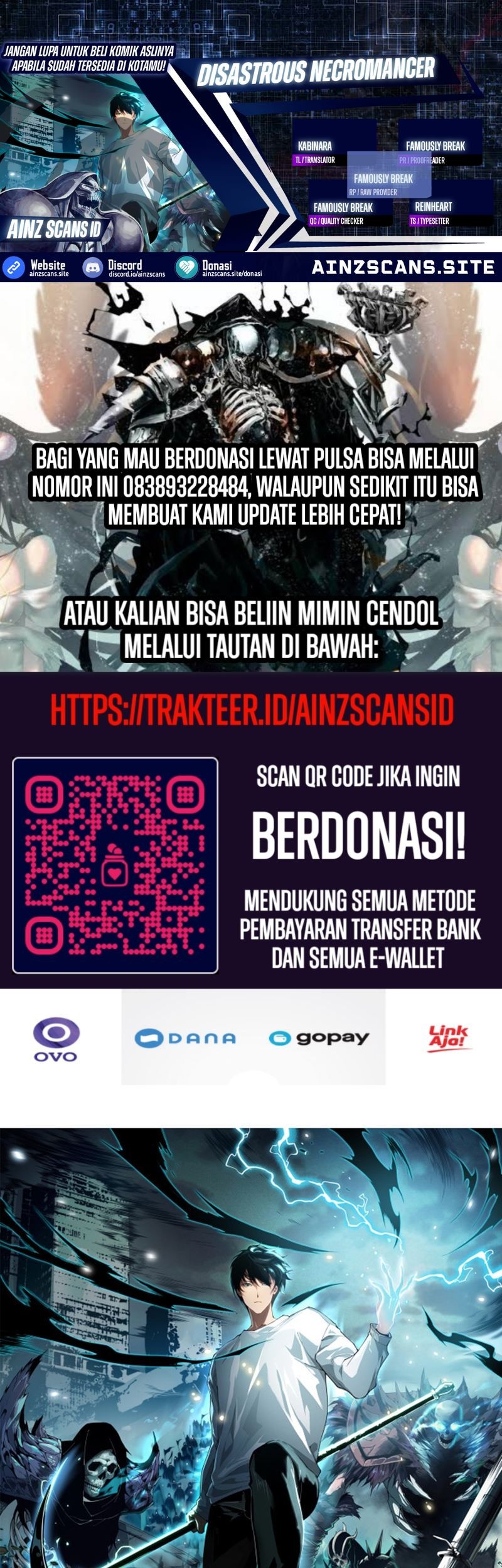 Baca Komik Disastrous Necromancer Chapter 12 Gambar 1