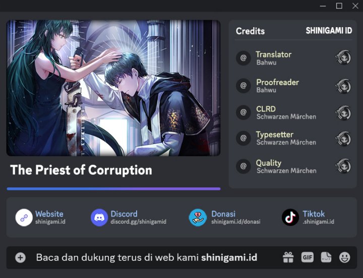 Baca Komik The Priest of Corruption Chapter 19 Gambar 1