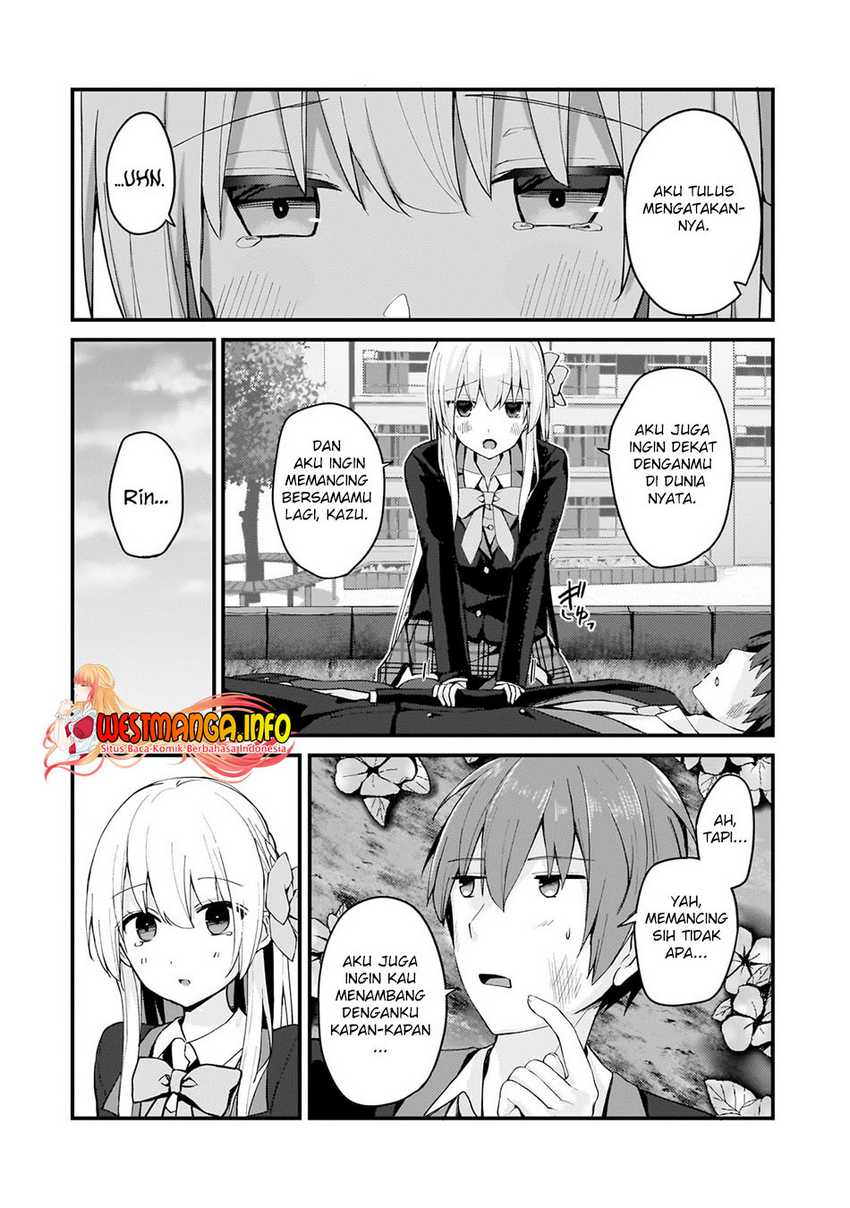 Netoge no Yome ga Ninki Idol datta ken ~Cool-kei no kanojo wa genjitsu demo yome no tsumori de iru~ Chapter 09 Gambar 17