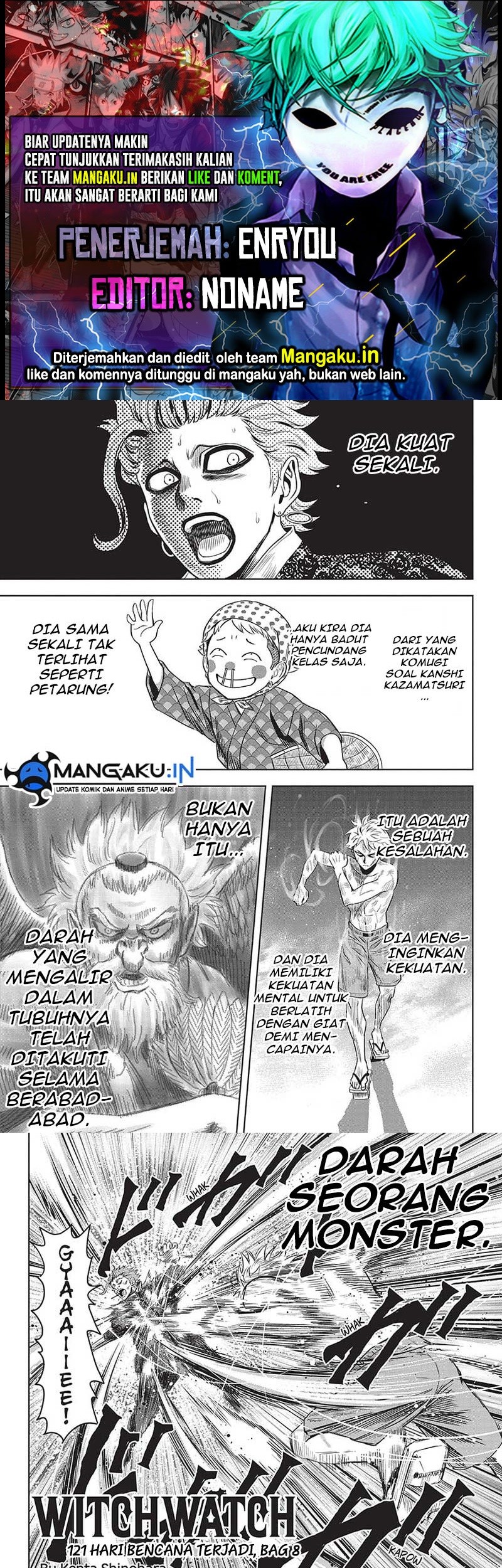 Baca Komik Witch Watch Chapter 121 Gambar 1