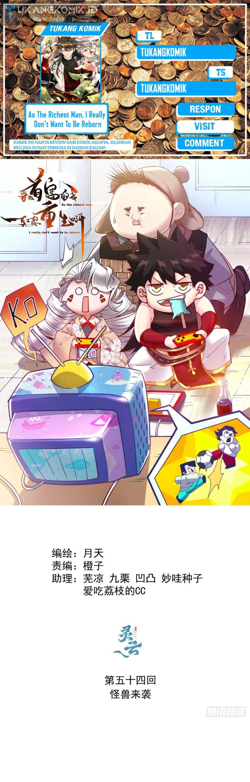 Baca Komik As The Richest Man, I Really Don’t Want To Be Reborn Chapter 54 Gambar 1