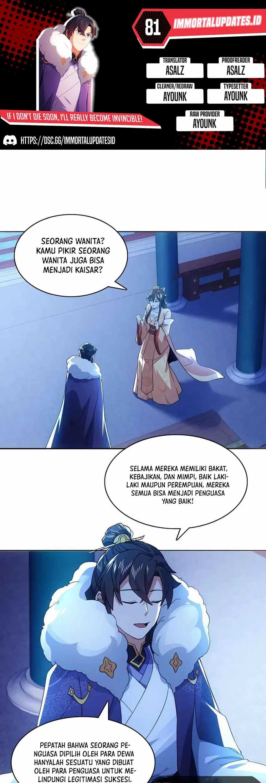 Baca Komik If I Don’t Die, I’ll Be Invincible Chapter 81 Gambar 1