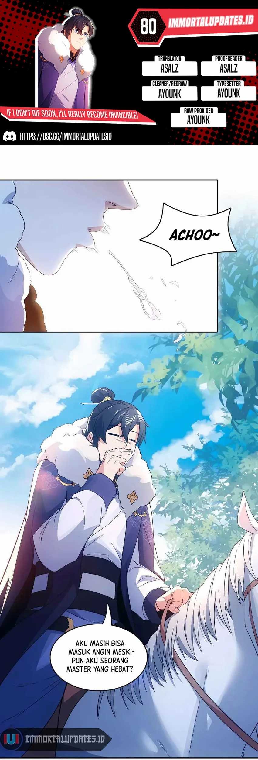 Baca Komik If I Don’t Die, I’ll Be Invincible Chapter 80 Gambar 1