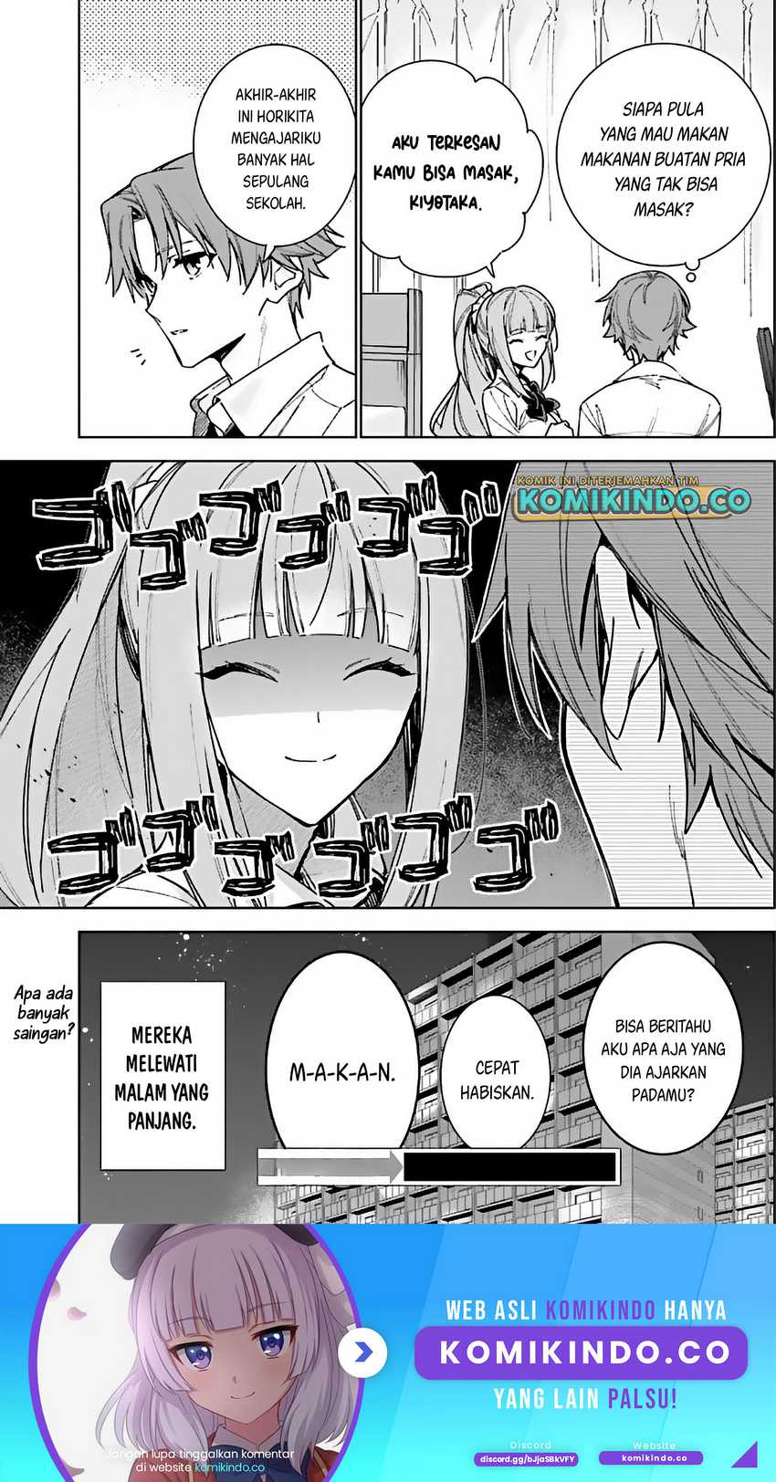 Youkoso Jitsuryoku Shijou Shugi no Kyoushitsu e: 2-nensei-hen Chapter 13.1 Gambar 6