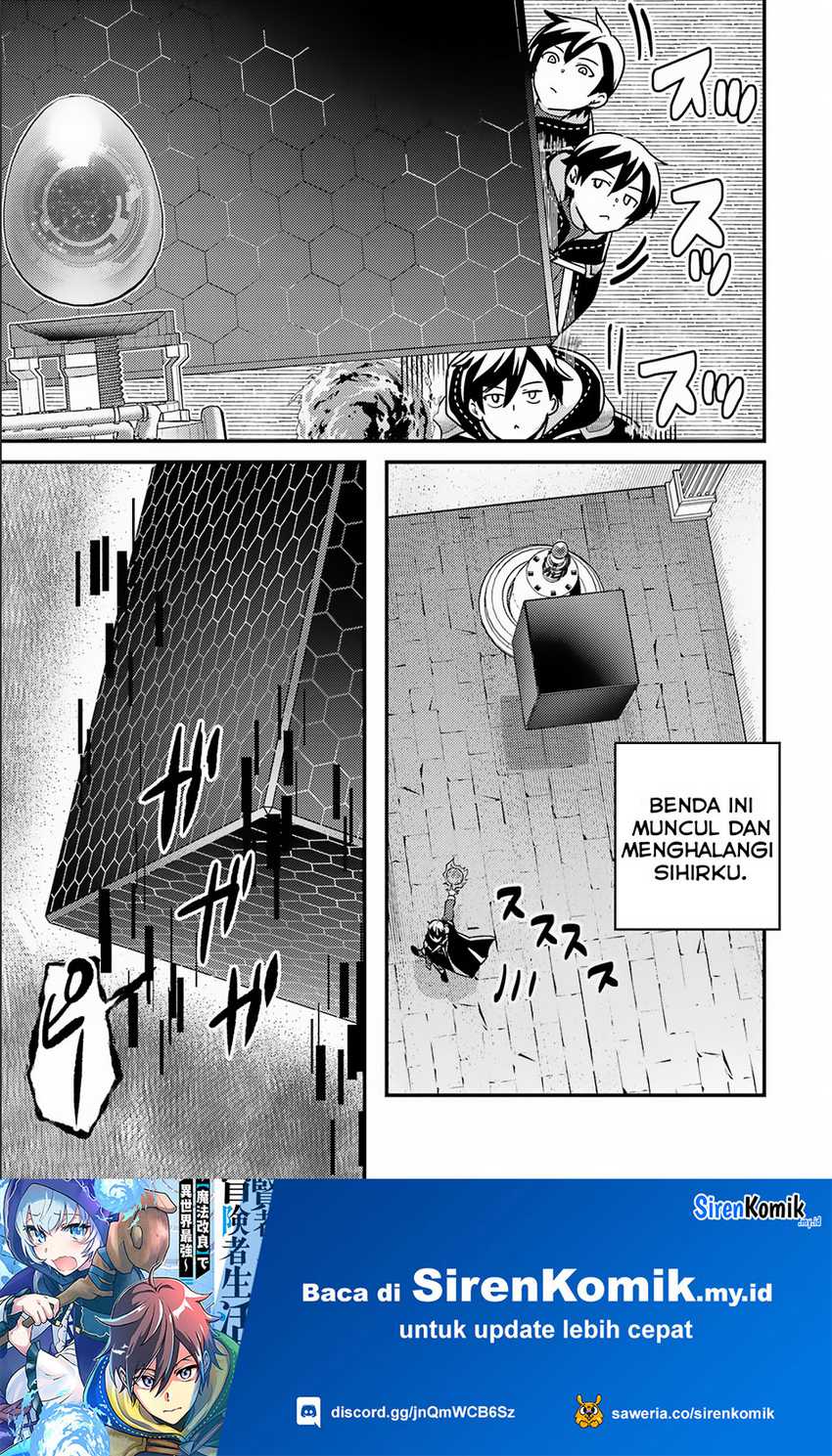Isekai Tensei de Kenja ni Natte Boukensha Seikatsu Chapter 17 Gambar 6