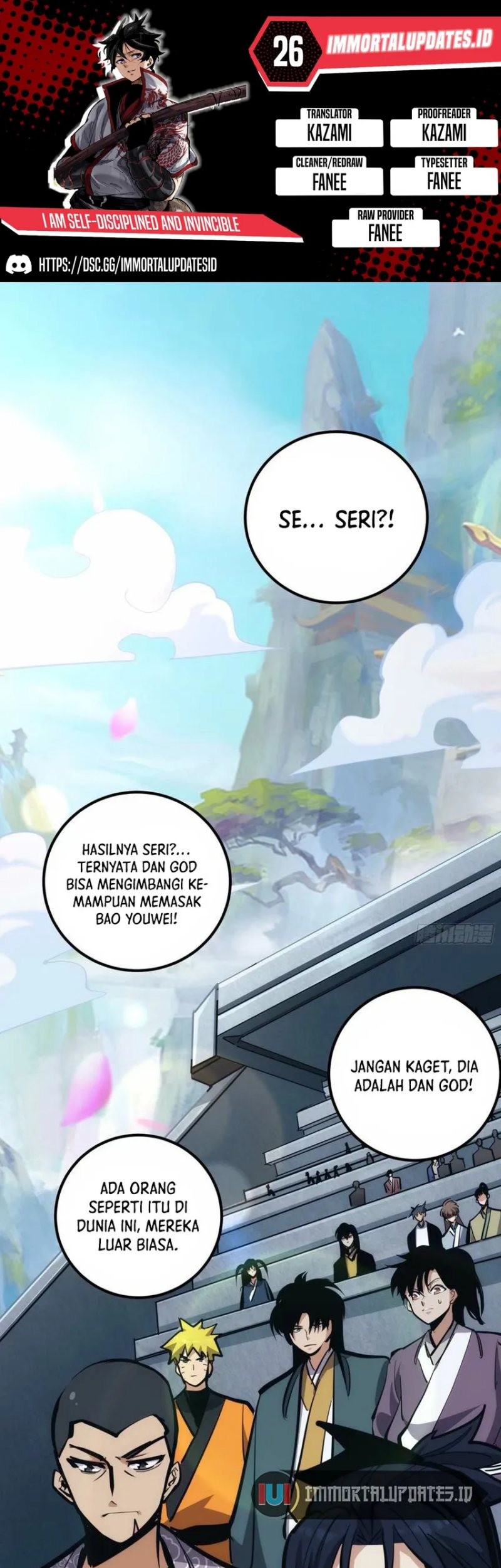 Baca Komik I am Self-disciplined And Invincible Chapter 26 Gambar 1