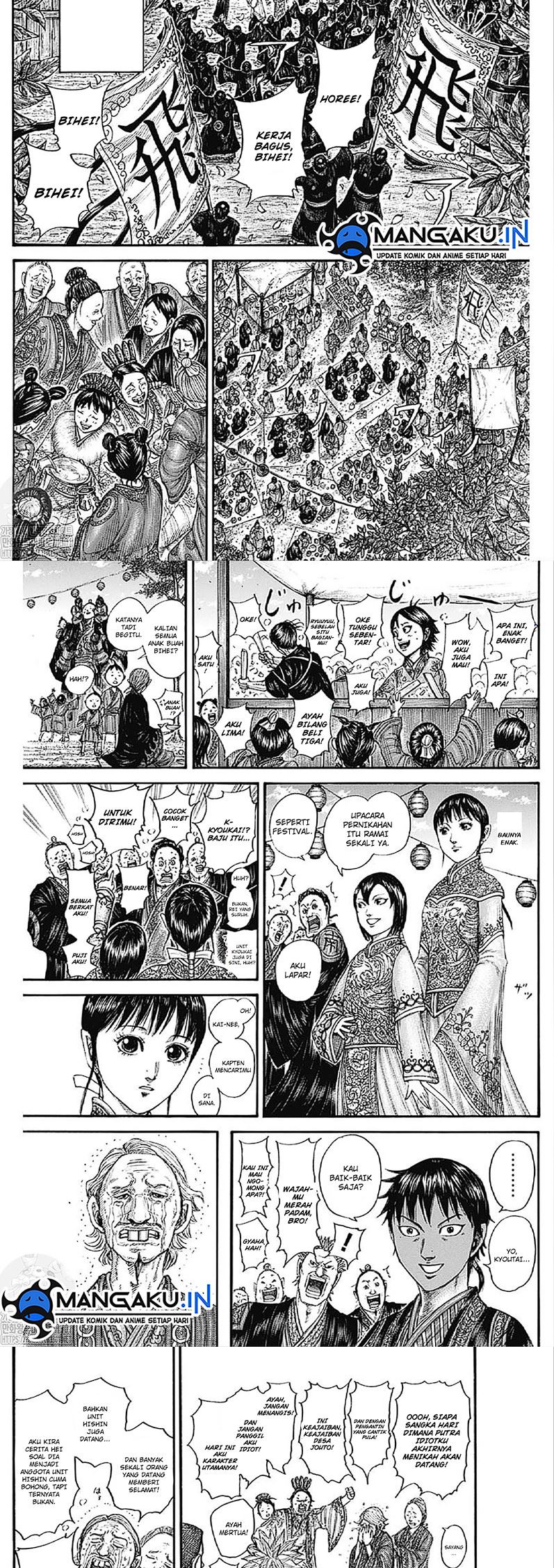 Kingdom Chapter 767 Gambar 5