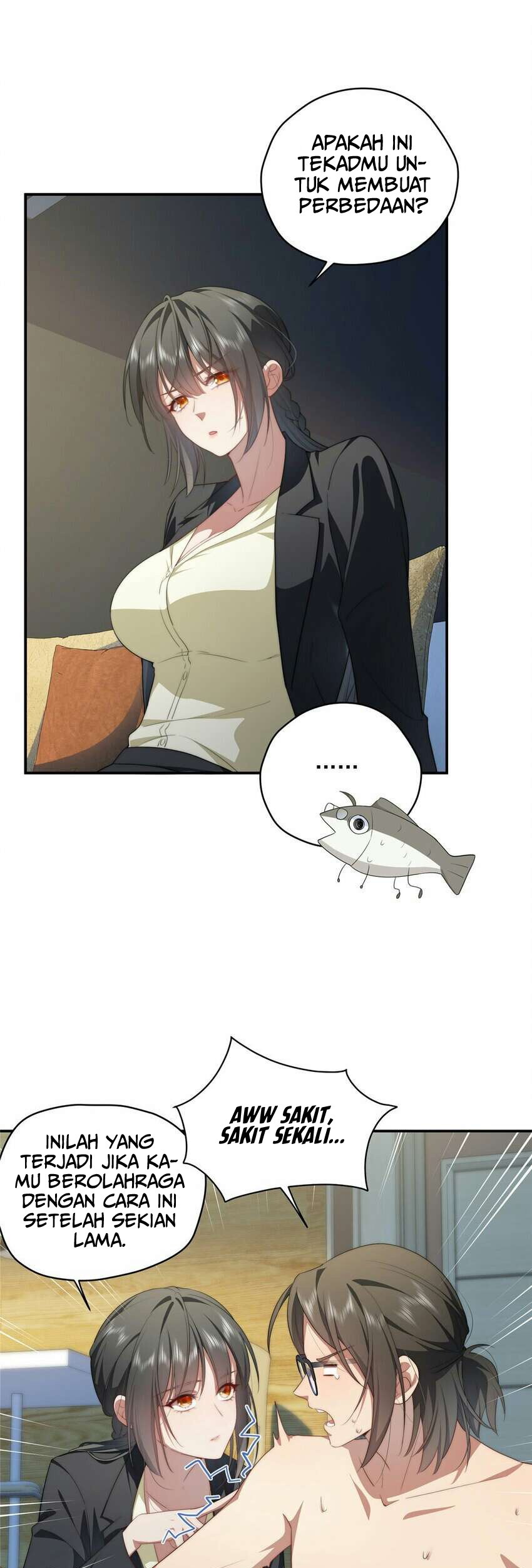 What Do You Do If the Heroine Escapes From Your Novel Chapter 24 Gambar 26