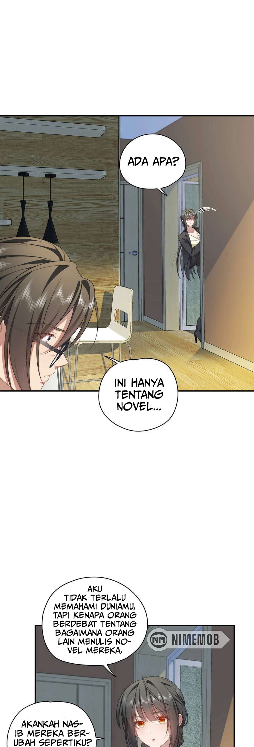 What Do You Do If the Heroine Escapes From Your Novel Chapter 21 Gambar 24