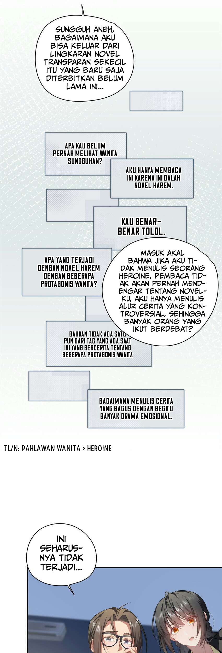 What Do You Do If the Heroine Escapes From Your Novel Chapter 21 Gambar 28
