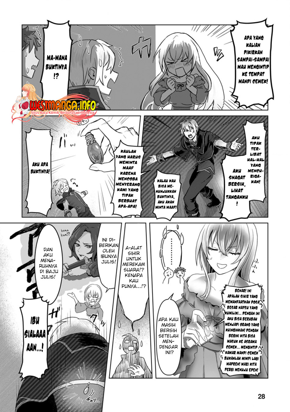 Mahou Gakuen No Daizai Majutsushi Chapter 6.3 Gambar 8