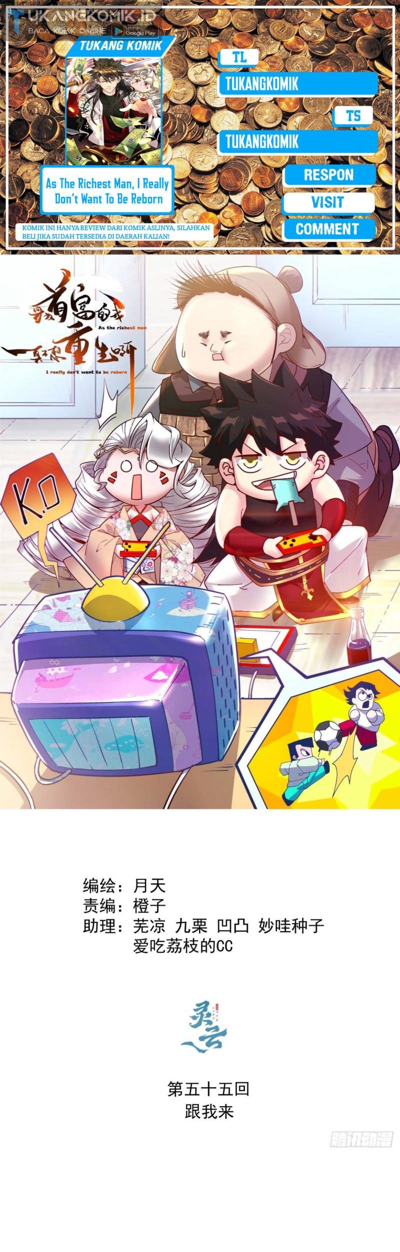 Baca Komik As The Richest Man, I Really Don’t Want To Be Reborn Chapter 55 Gambar 1