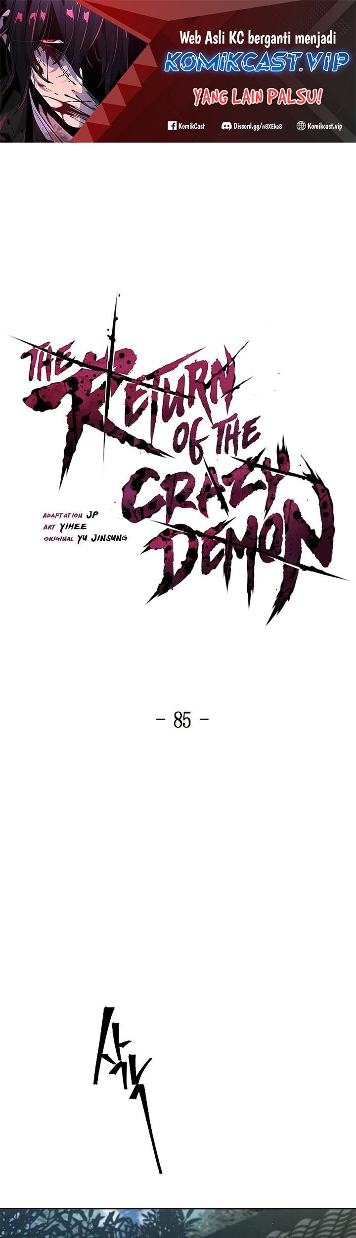 Baca  Return of the Mad Demon Chapter 85 Gambar 2