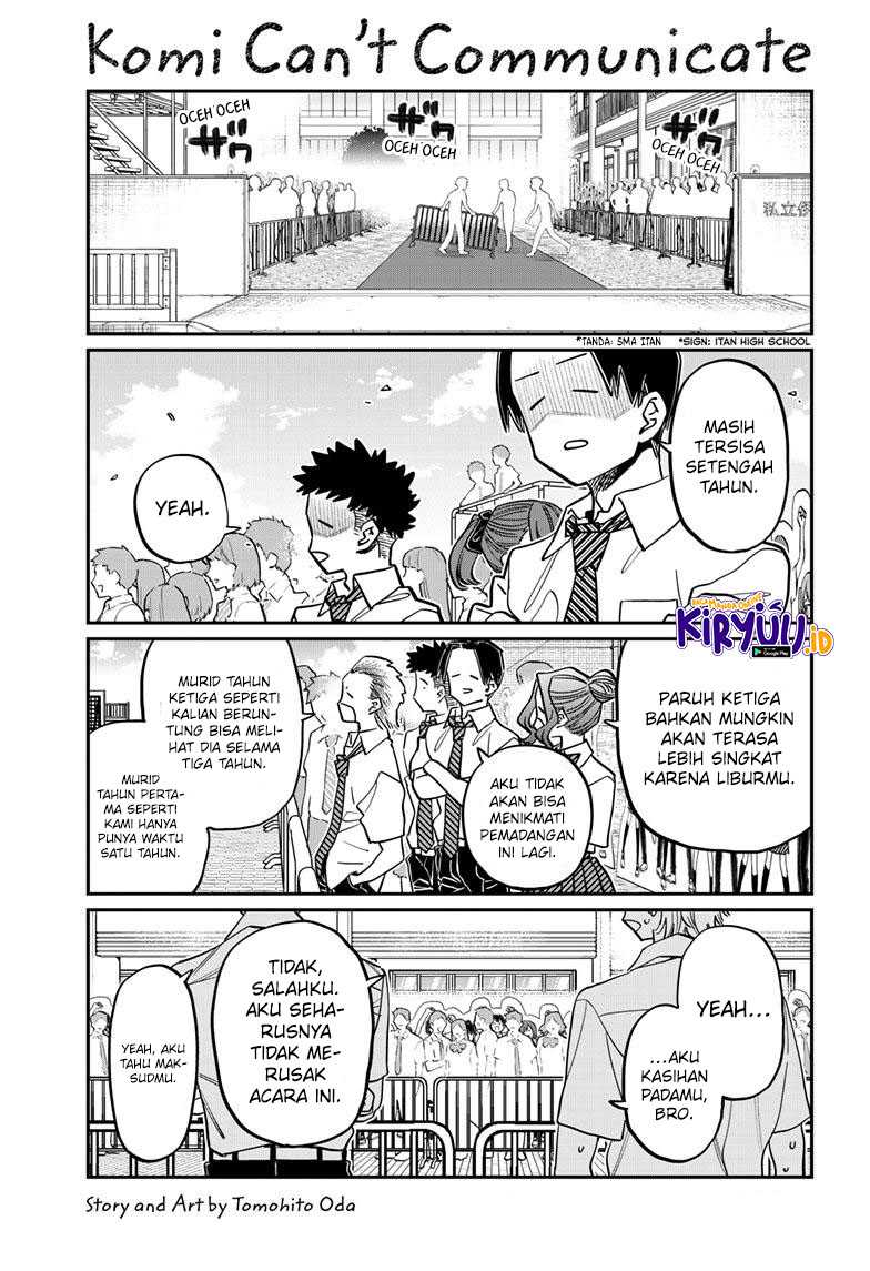 Baca Komi-san wa Komyushou Desu Chapter 415 Gambar 2