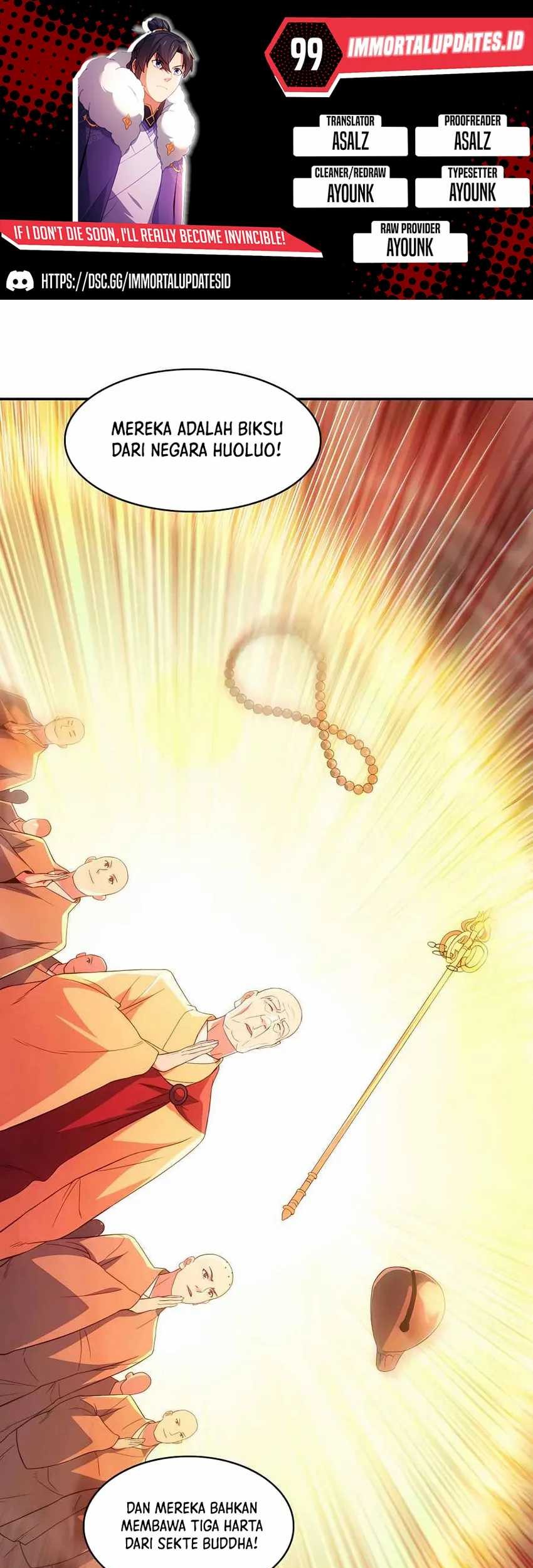 Baca Komik If I Don’t Die, I’ll Be Invincible Chapter 99 Gambar 1