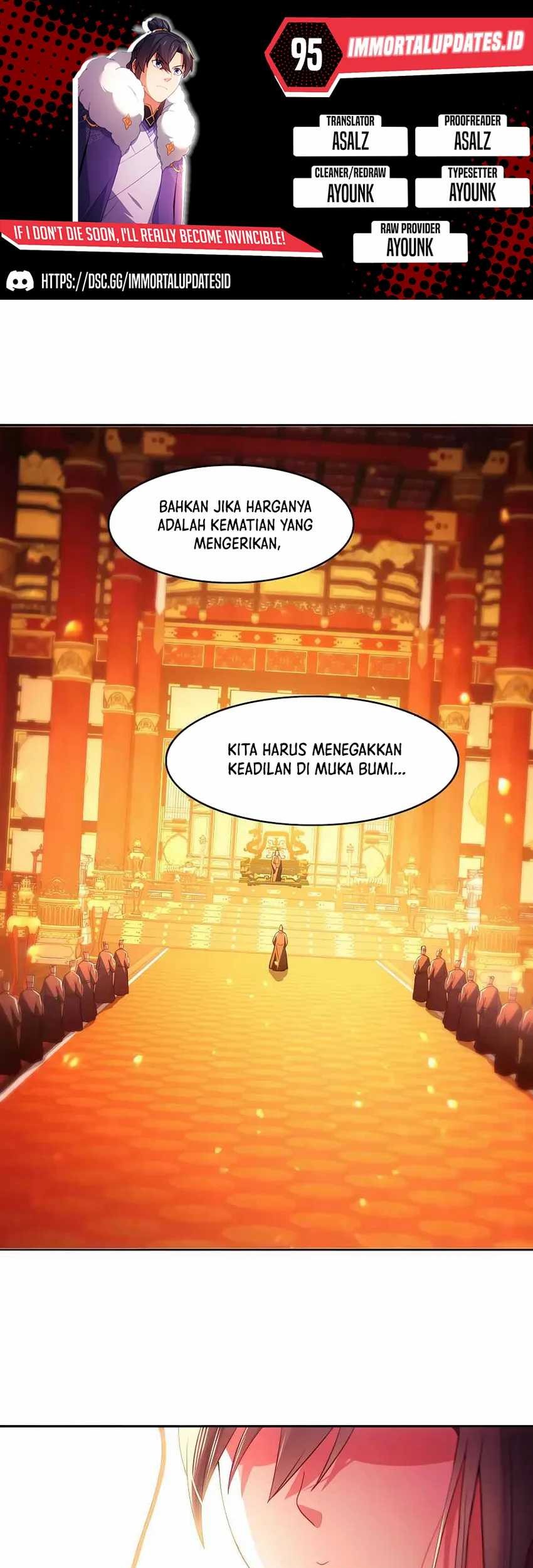 Baca Komik If I Don’t Die, I’ll Be Invincible Chapter 95 Gambar 1