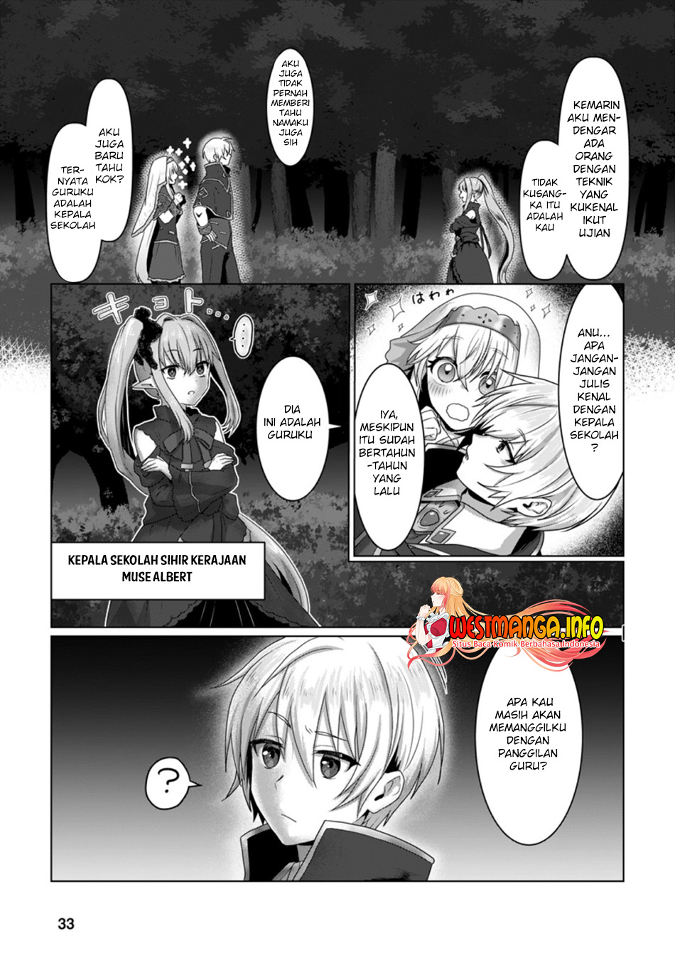 Baca Mahou Gakuen No Daizai Majutsushi Chapter 7.1 Gambar 2