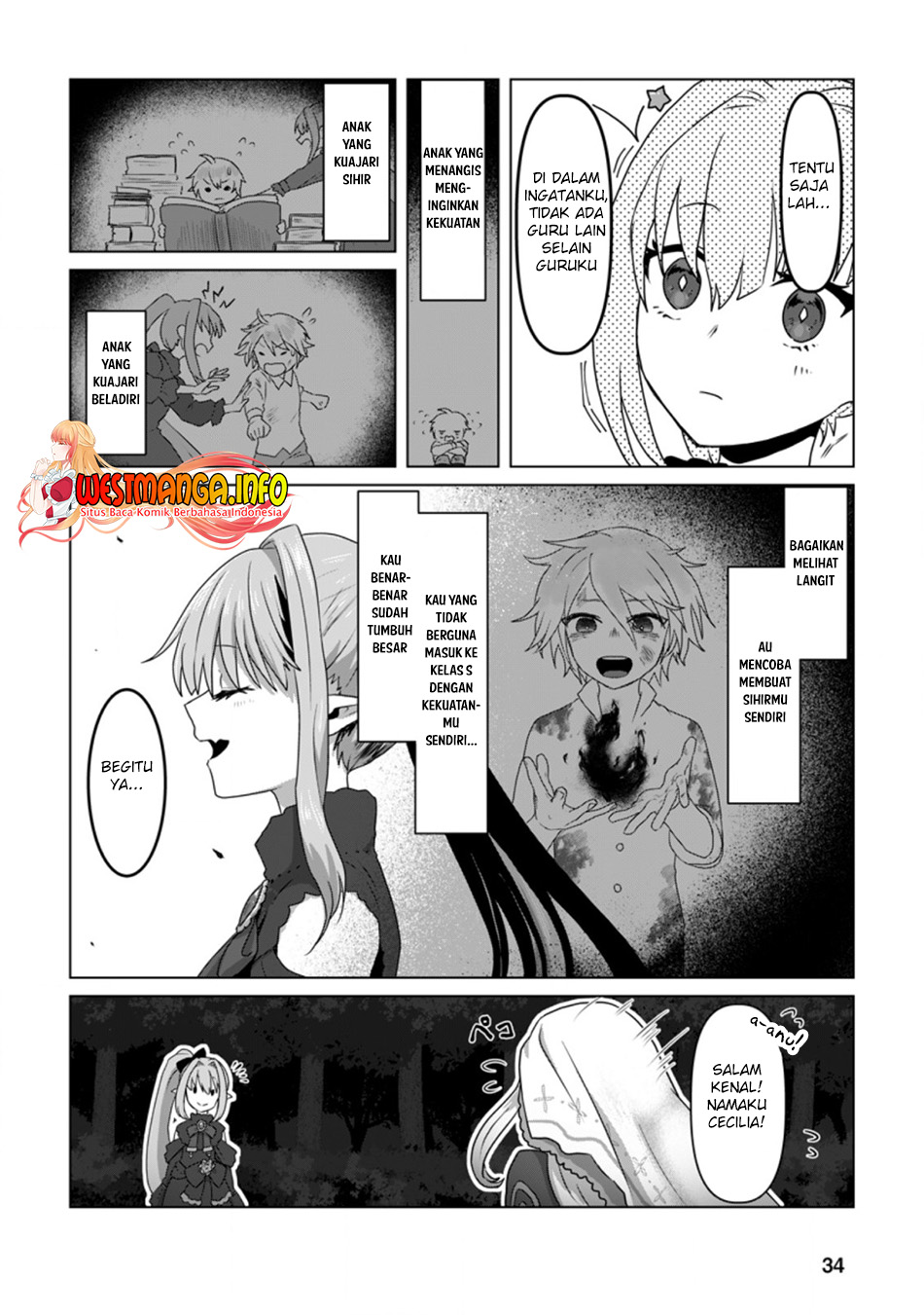 Mahou Gakuen No Daizai Majutsushi Chapter 7.1 Gambar 4
