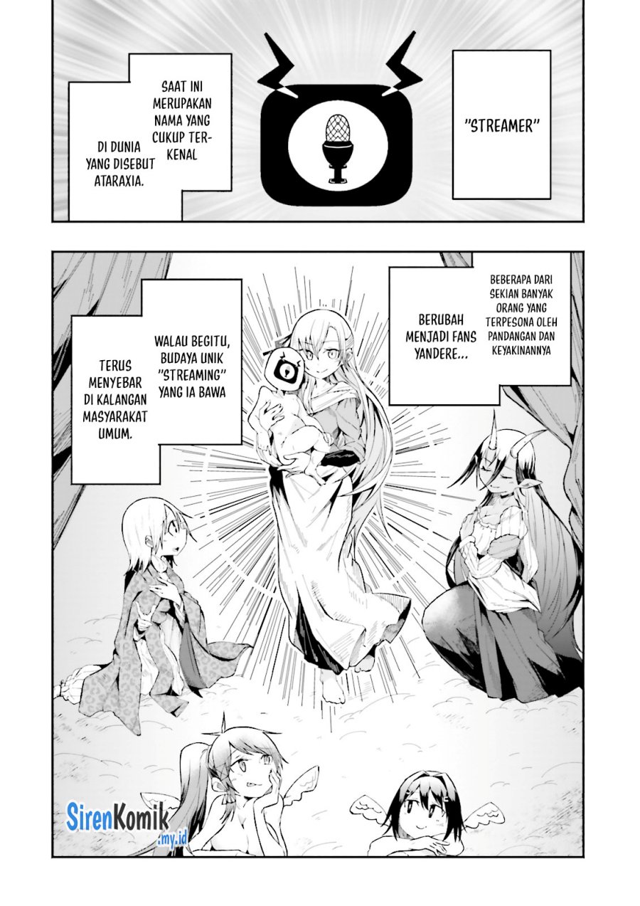 Isekai de Haishin Katsudou wo Shitara Tairyou no Yandere Shinja wo Umidashite Shimatta Ken Chapter 15 Gambar 3