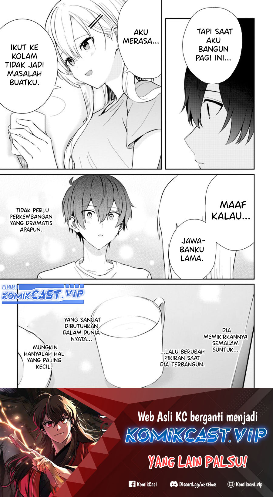 Gimai Seikatsu Chapter 15.1 Gambar 14