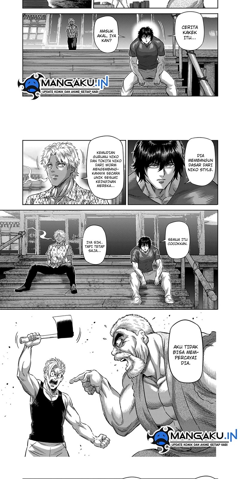 Baca  Kengan Omega Chapter 210 Gambar 2