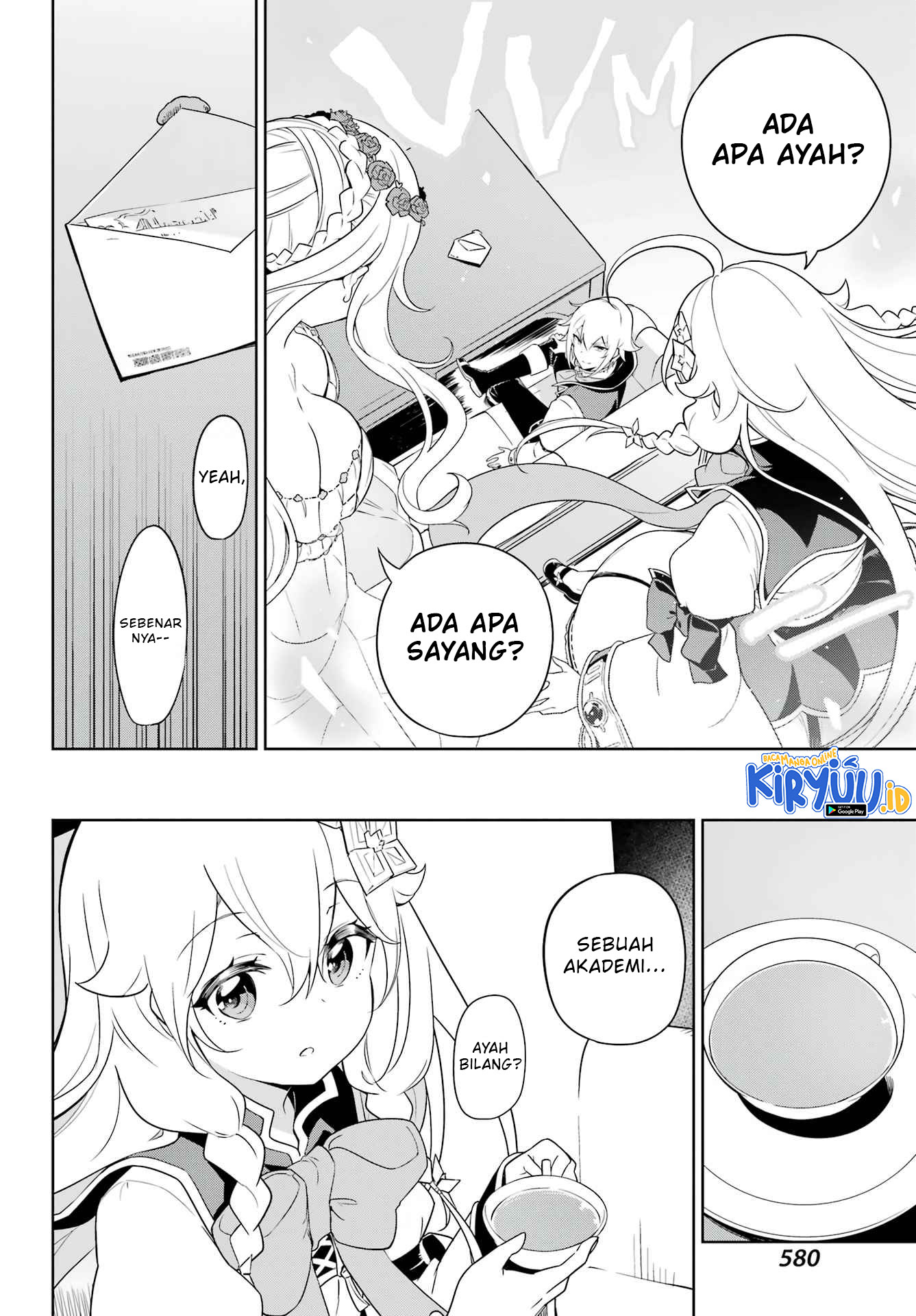 Chichi wa Eiyuu, Haha wa Seirei, Musume no Watashi wa Tenseisha Chapter 40 Gambar 5