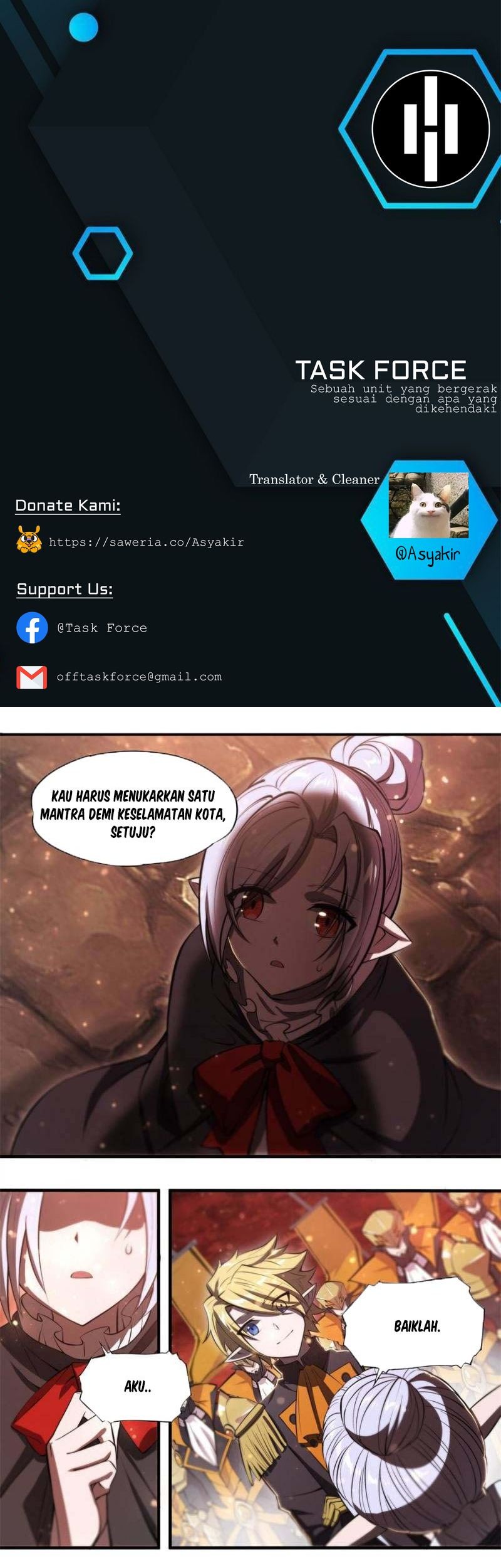 Baca Komik The Blood Princess And The Knight Chapter 261 Gambar 1