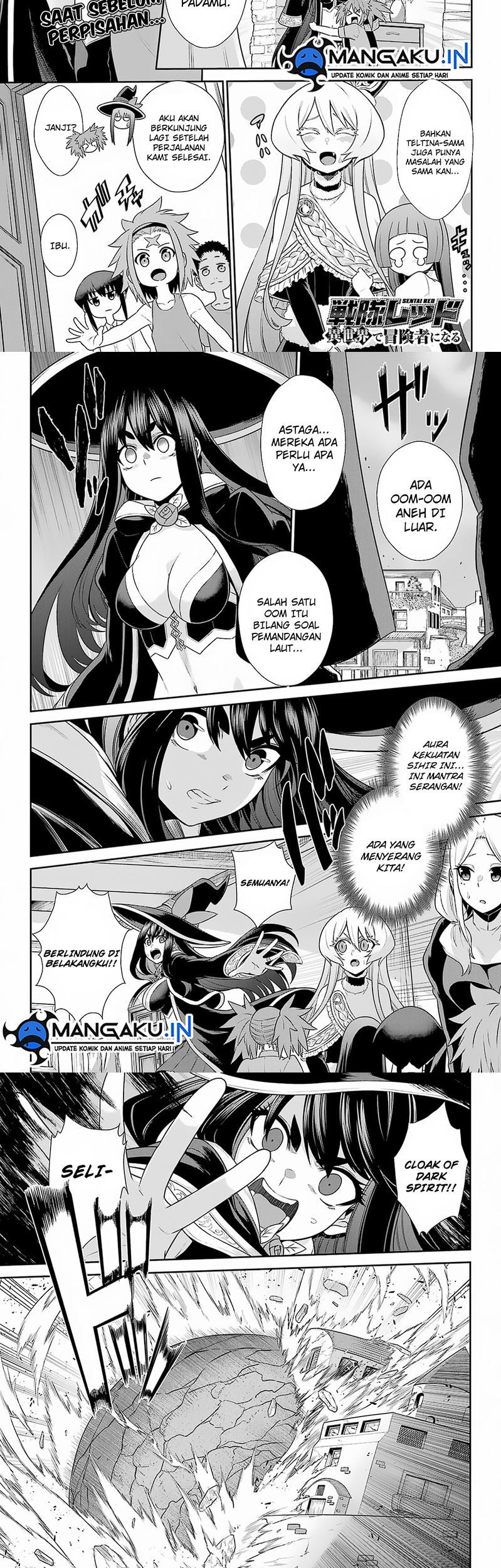 The Red Ranger Becomes an Adventurer in Another World Chapter 24.1 Gambar 3